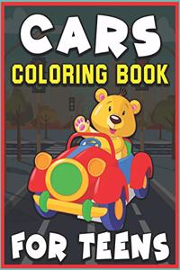 Cars Coloring Book for Teens