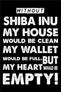 Without Shiba Inu My House Would Be Clean