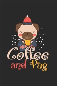 Pug Coffee Notebook