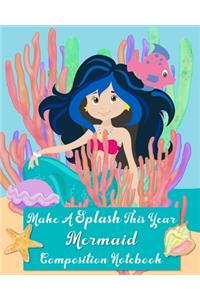 Mermaid Composition Notebook