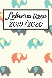 Lehrernotizen 2019 / 2020