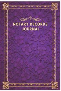 Notary Records Journal