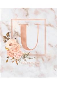 Weekly & Monthly Planner 2020 U