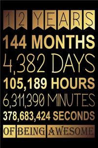 12 Years Of Being Awesome