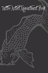 Tattoo Artist Appointment Book