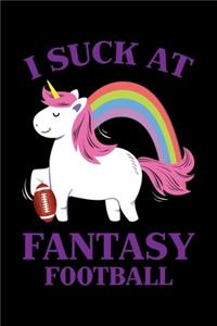 I Suck at Fantasy Football