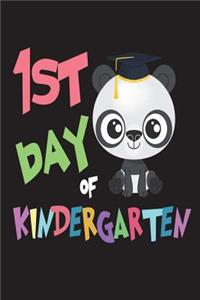 1st Day Of Kindergarten