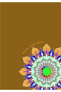 Blank Diary book