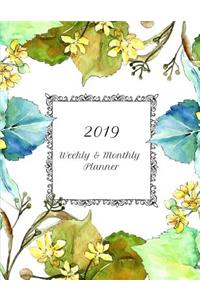2019 Weekly & Monthly Planner