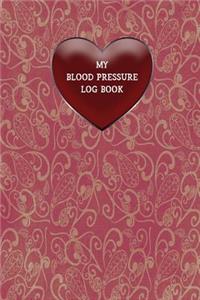 My Blood Pressure Log Book
