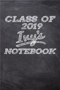 Class of 2019 Ivy's Notebook