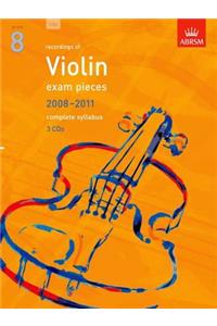 Violin Exam Recordings, 2008-2011, Grade 8 (ABRSM Exam Pieces)