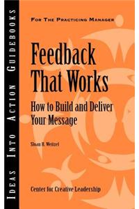 Feedback That Works