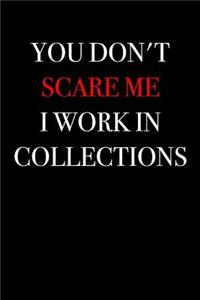 You Don't Scare Me I Work In Collections