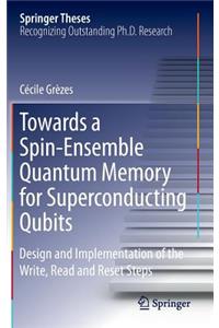 Towards a Spin-Ensemble Quantum Memory for Superconducting Qubits