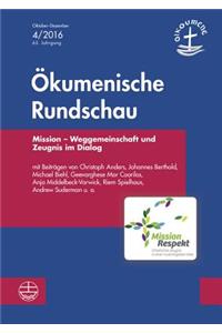 Mission - Weggemeinschaft Und Zeugnis Im Dialog