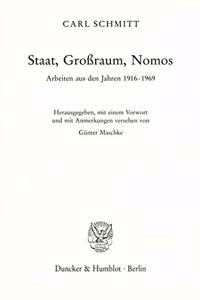 Staat, Grossraum, Nomos