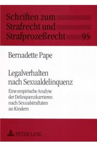 Legalverhalten Nach Sexualdelinquenz