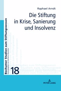 Stiftung in Krise, Sanierung und Insolvenz