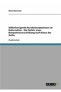 Stillschweigende Bundeskompetenzen im Kultursektor - Die Gefahr einer Kompetenzverschiebung kraft Natur der Sache