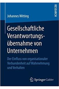 Gesellschaftliche Verantwortungsübernahme von Unternehmen