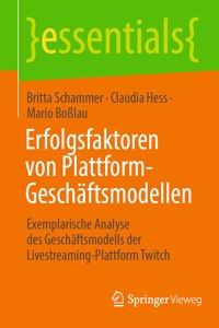 Erfolgsfaktoren Von Plattform-Geschäftsmodellen