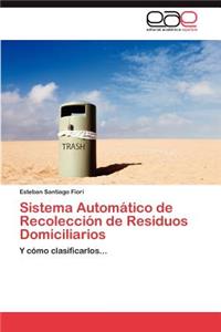 Sistema Automatico de Recoleccion de Residuos Domiciliarios