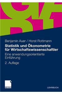 Statistik Und Okonometrie Fur Wirtschaftswissenschaftler