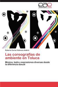 coreografías de ambiente en Toluca