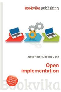 Open Implementation