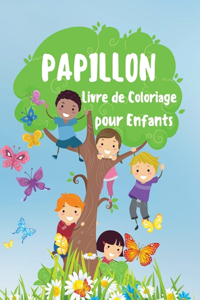 Papillon Livre de Coloriage pour Enfants