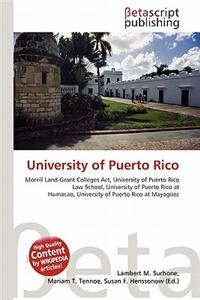 University of Puerto Rico