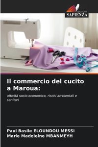 commercio del cucito a Maroua