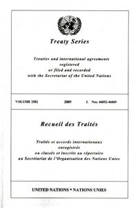 Treaty Series 2582 2009 I