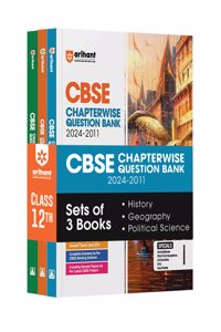 Arihant CBSE Chapterwise Question Bank | History | Geography | Political Science | Chemistry | (2024-2010) With Solutions For History, Geography, Political Science Class 12th | Previous Year Questions (PYQ) | As Per The Latest CBSE Syllabus (2024-2
