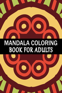 Mandala Coloring Book For Adults