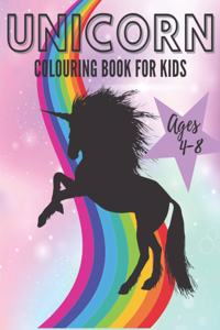 Unicorn Colouring Book for Kids Ages 4-8