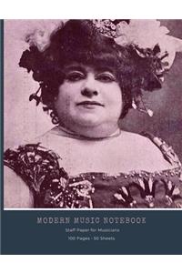 Modern Music Notebook