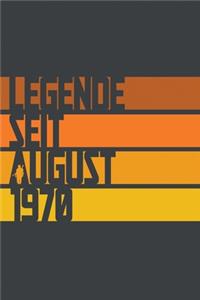 Legende seit August 1970