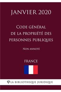Code général de la propriété des personnes publiques (France) (Janvier 2020) Non annoté