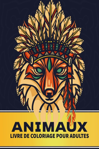 Animaux Livre de coloriage pour adultes