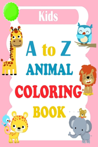 A to Z Animal Coloring Book