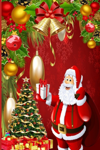 Christmas Coloring Book For Adult (Volume-1)