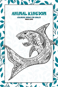 Coloring Books for Adults Animal Kingdom - Animal - Thick Lines