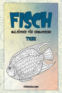 Malbücher für Erwachsene - Stressabbauend - Tiere - Fisch