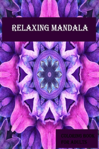 relaxing mandala coloring book for Adults