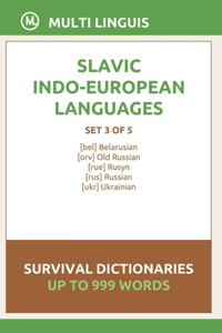 Slavic Languages (Survival Dictionaries, Set 3 of 5)