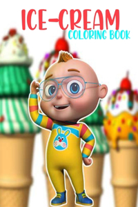 Ice Cream Coloring Book