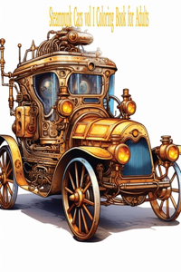 Steampunk Coloring Pages Cars vol I