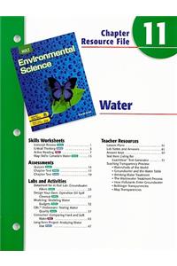 Holt Environmental Science Chapter 11 Resource File: Water